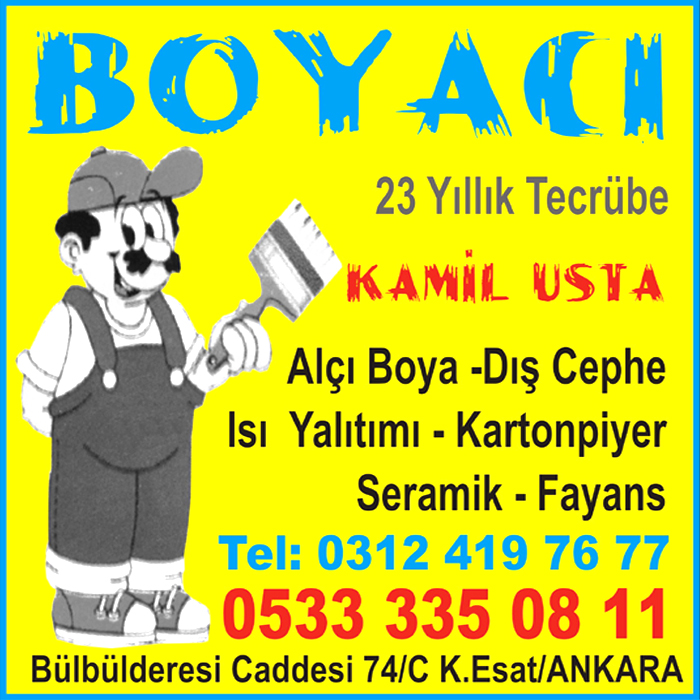 Ankara Kartonpiyer Ustası
