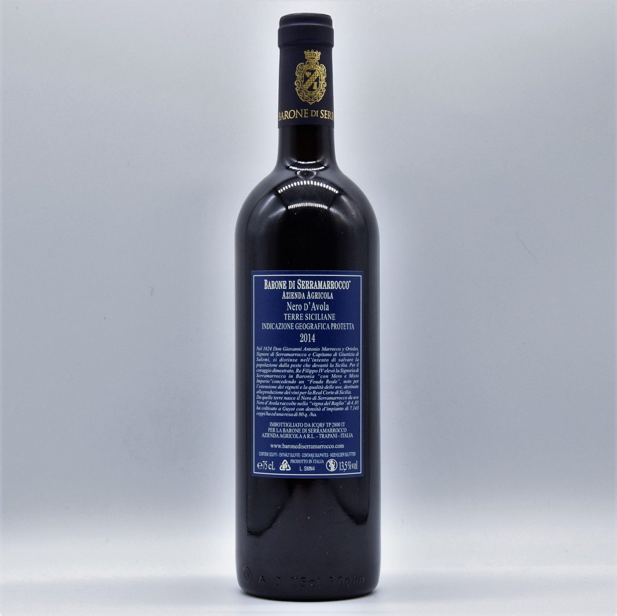 Terre Siciliane IGT Rosso “Nero di Serramarrocco” - immagine 3