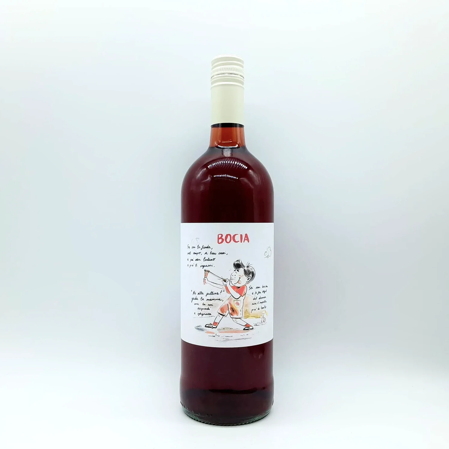 Vino Rosato “Bocia” (1 Litro) – Corte Bravi