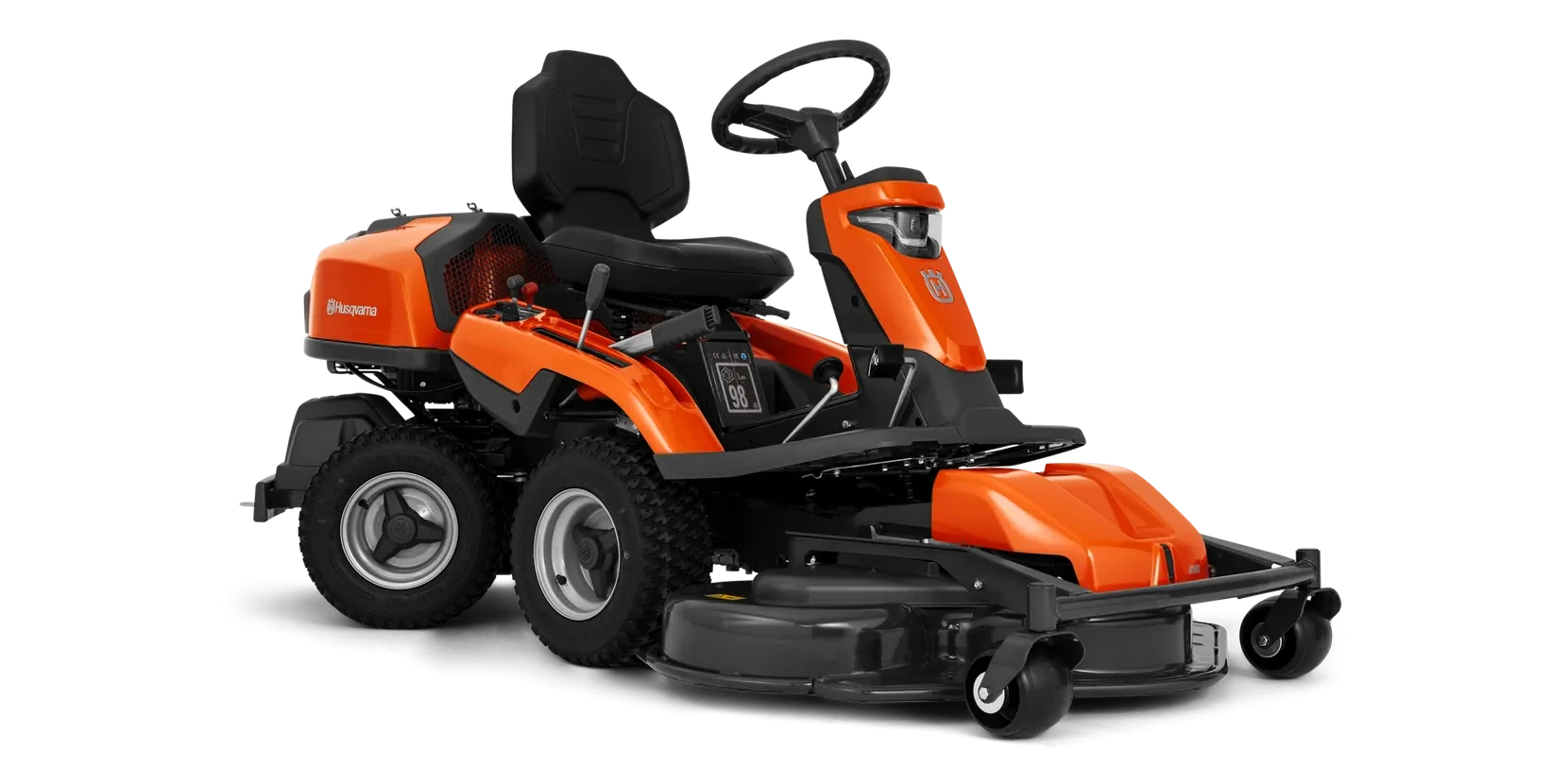 Trattorino Husqvarna R 316TX + Piatto Combi 112 - immagine 2